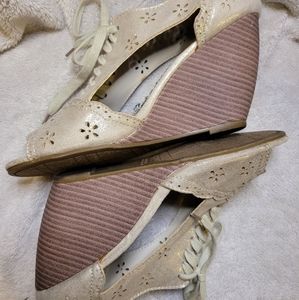 Womens size 9 wedge summer sandals